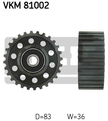 Obehová/vodiaca kladka ozubeného remeňa SKF (VKM 81002)